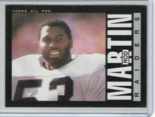 1985 Topps Football #293 Rod Martin Los Angeles Raiders