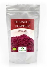 Poudre d’hibiscus BIO style matcha 250 g - fleur d’hibiscus moulue naturelle