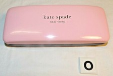 KATE SPADE sunglasses HARD CASE Pink Dark Green eyeglasses CLAM SHELL Lot O