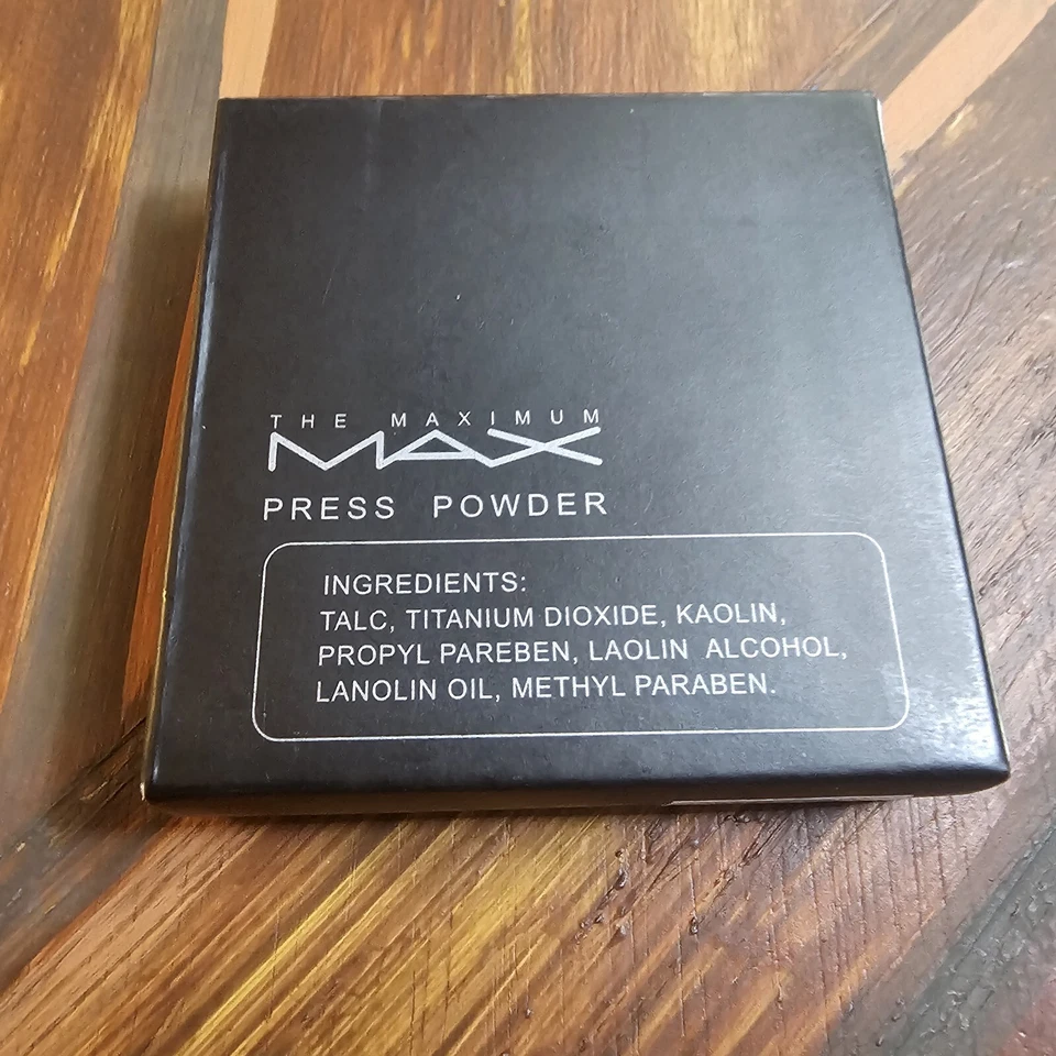 MAX Pressed Powder Natural Beige 803 12 G New In Box - Image 4 of 4
