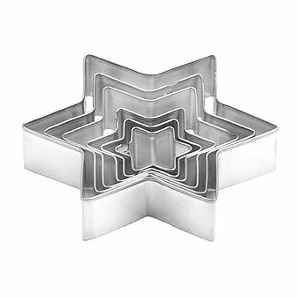 Tescoma Delicia Cookie Cutter Star 6 Pieces Metal