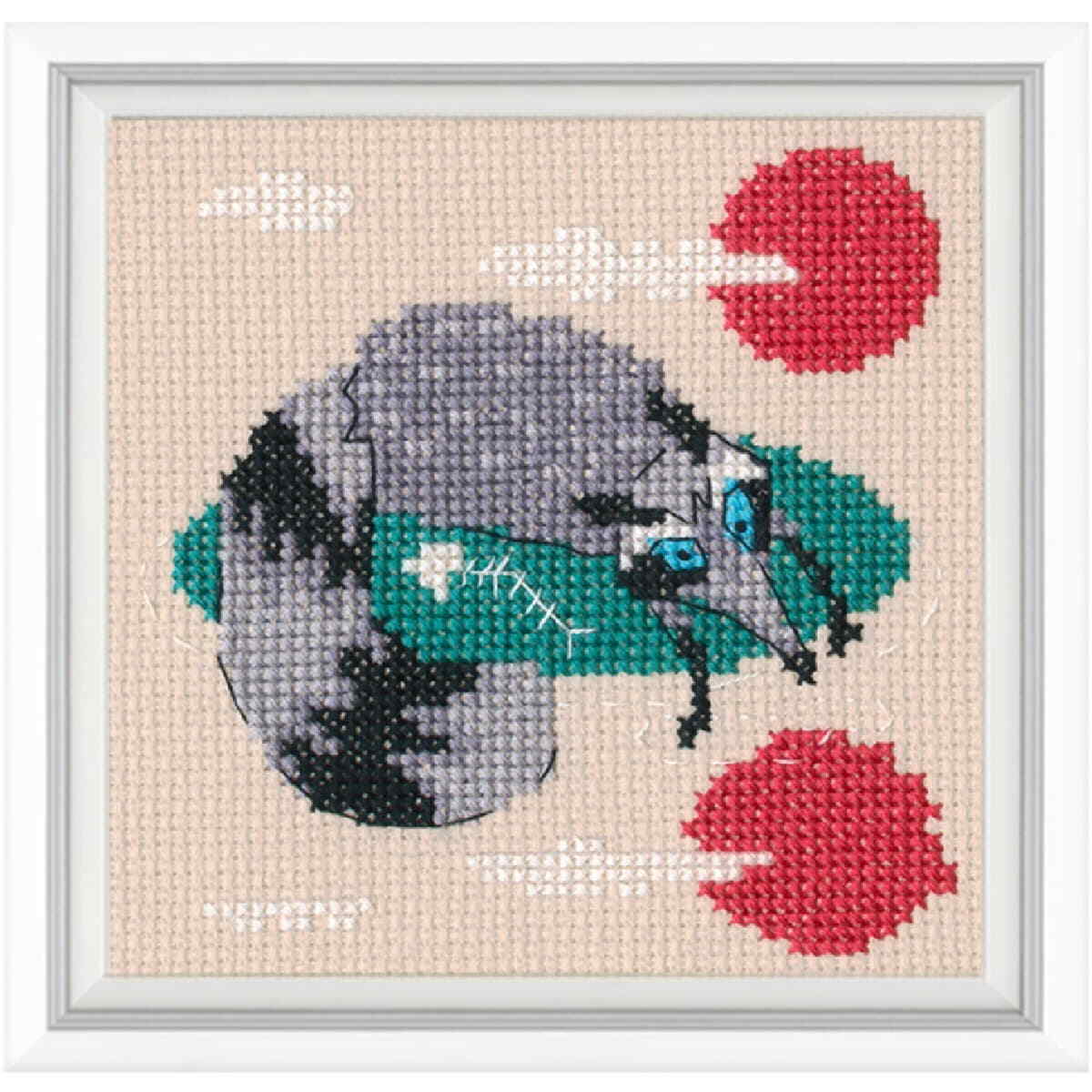 RTO counted cross stitch kit ""Dream Vacation"", 11x15cm, DIY