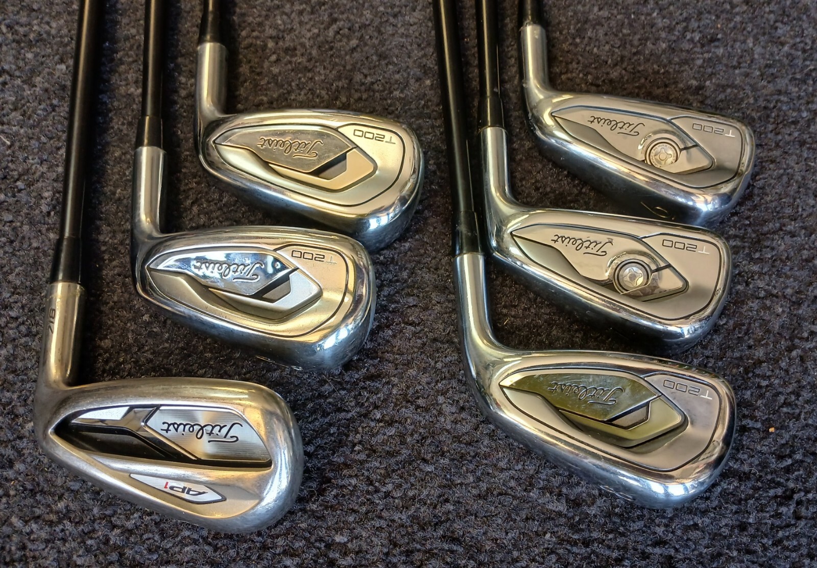 Ensemble de fers Titleist T200 6-9, Pw, 48 6 pièces Flex Stiff AMT