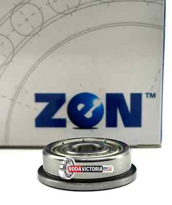 ZEN F627 ZZ Deep Groove Ball Bearing, Flange on outer ring 7x22x7 mm