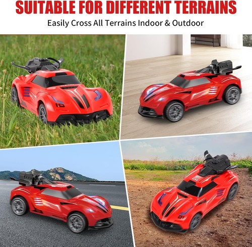 Coche rociador de acrobacias 1:20 RC coche de pasatiempos de 2,4 GHz de alta velocidad con juguete de niebla pulverizadora de luz - Imagen 3 de 9