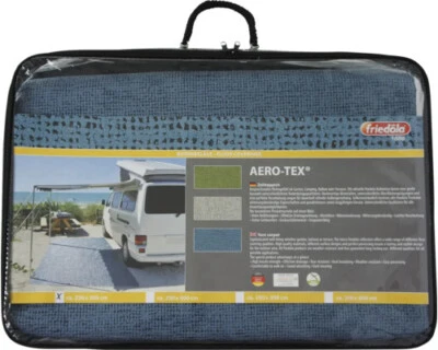 FRIEDOLA Zeltteppich Aero-Tex grau 250x500 cm
