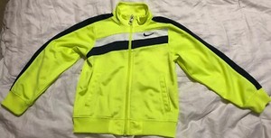 Nike Jacket | Zipper | Yellow | Size 4 Youth | eBay