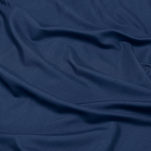 Duvet Cover Set Soft Brushed Comforter Cover W/Pillow Sham, Navy - Full - Picture 7 of 7