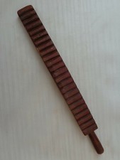 Antique Mangle Board Country Primitive Ridged Wood Scrub Clothes Hand Wash Tool