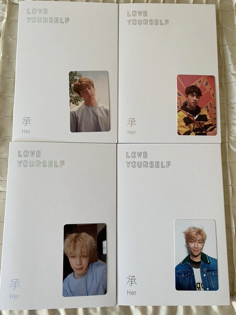 BTS Love Yourself Her Album all 4 versions