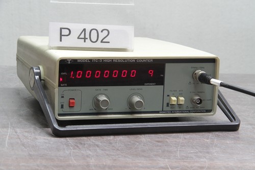 SIGMOTEK ITC-3 HIGH RESOLUTION FREQUENCY COUNTER 1GHz # P402 - Bild 2 von 4