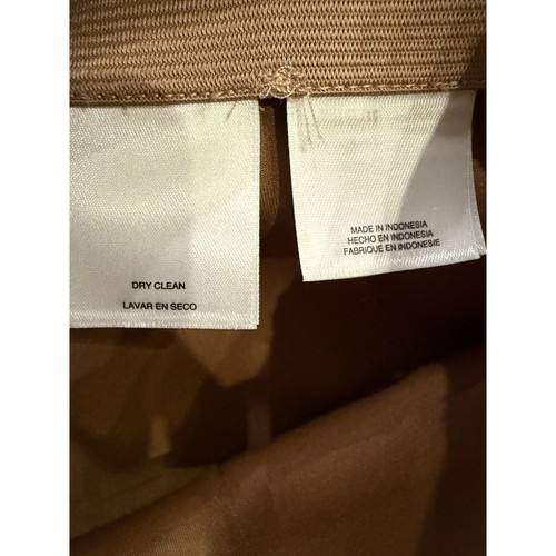 Anne Klein Womens Light Coffee Slim Leg Faux Suede Pull-On Pants M NWT 10847941 - Picture 8 of 13
