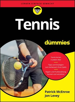 Tennis für Dummies ~ Mcenroe ~  9783527723980 - Bild 1 von 4