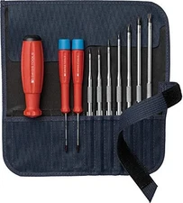 Japan NEW PB Swiss Tools 9pc Interchangeable Screwdriver Set Gray 8218GY-V02