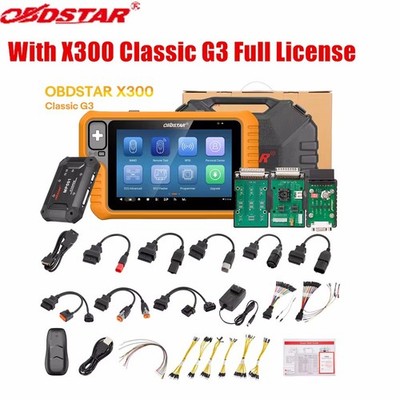 OBDSTAR X300 Classic G3 Full Versio SRS Reset&Cluster&ECU Flasher&Test Platform