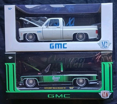 M2 Machines 1/24 1976 GMC Sierra Grande 15 Custom & Quaker State