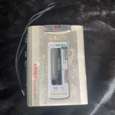 Sony TCS-600 Stereo Cassette Recorder Player Portable Confirmed Operation_JP