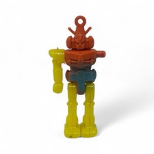 Vintage 1980s Shogun Warriors Super Robot Zipper Pull Keychain Hong Kong