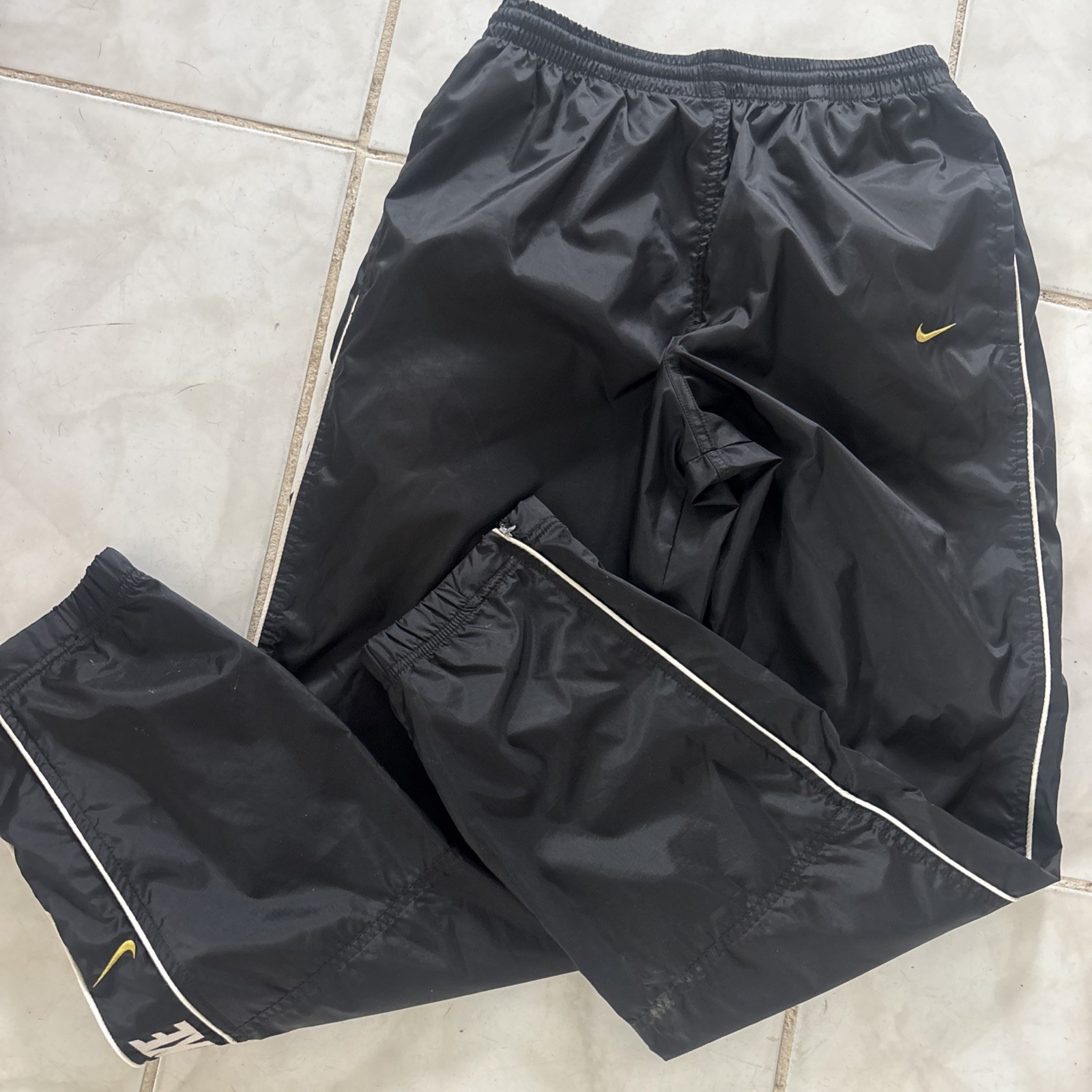 Nike Pro Elite Storm Sponsored Men's Size Large Track Black Pants AJ6248-077