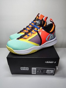AND1 Men\'s Basketball Shoes Sneakers Size 8.5 Multi-Color AND1 Men main image 3