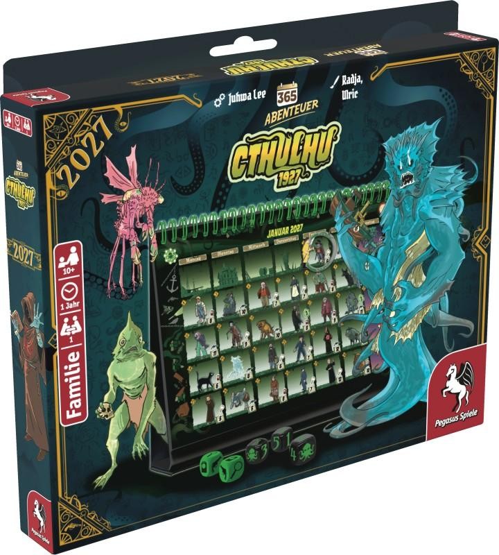Pegasus Spiele 365 Abenteuer – Cthulhu 1927 [Kalender Edition 2027] - Bild 2
