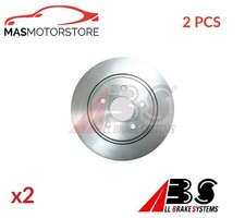 BREMSSCHEIBEN SATZ PAAR HINTEN ABS 17605 2PCS P FÜR VOLVO S40 II,V50,C30,C70 II