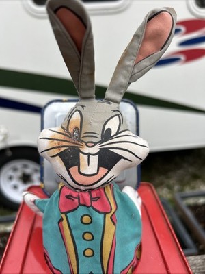 Vintage 1994 Warner Brothers Jack-In-The-Box Loony Tunes Pop Bunny
