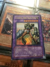 YUGIOH! - ELEMENTAL HERO GRAND NEOS STON-EN035 - ULTRA RARE UNLIMITED EDITION