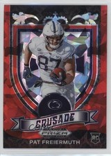 2021 Panini Prizm Draft Picks Crusade Red Ice Prizm Pat Freiermuth #173 7u1
