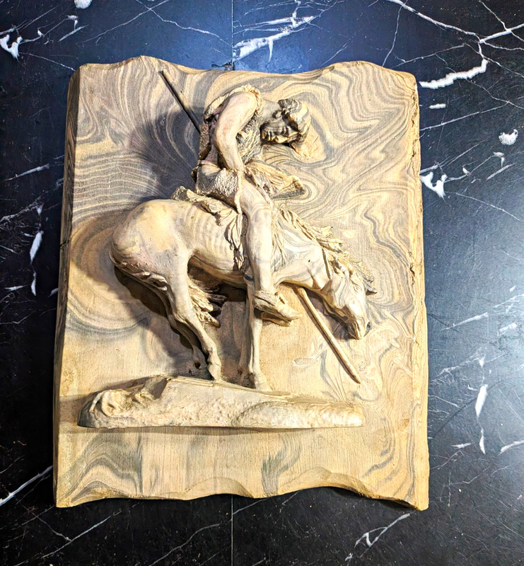 1 of a kind pottery plaque(only one ever made)