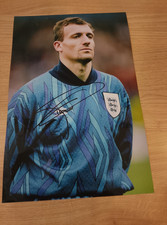 Superb Hand Signed Tim Flowers England & Blackburn Rovers 12x8" Photo