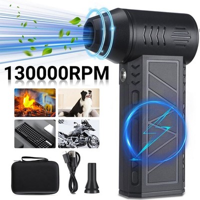 Violent Blower Mini Turbo Jet Fan Handheld Brushless Motor 130,000 RPM 8000mAh