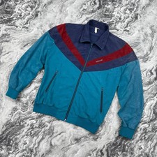 Vintage Adidas Track Jacket 80s West Germany Men Size L