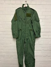 RAF AIRCREW COVERALL - C: 37.5"  H: 5'7" Sage Green Flying Suit British Military
