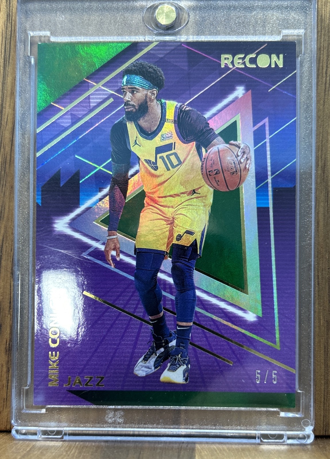 2020-21 Panini Recon - Mike Conley #173 Holo Green /5