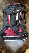 New Samsonite Andante 22” Red / Black Wheeled Duffel 6 Lbs 22” x 13”
