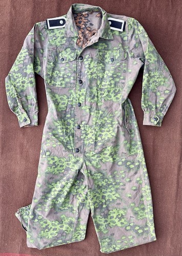 Vintage At The Front German Waffen SS Oak A Panzerkombi/Camouflage Coveralls/XL