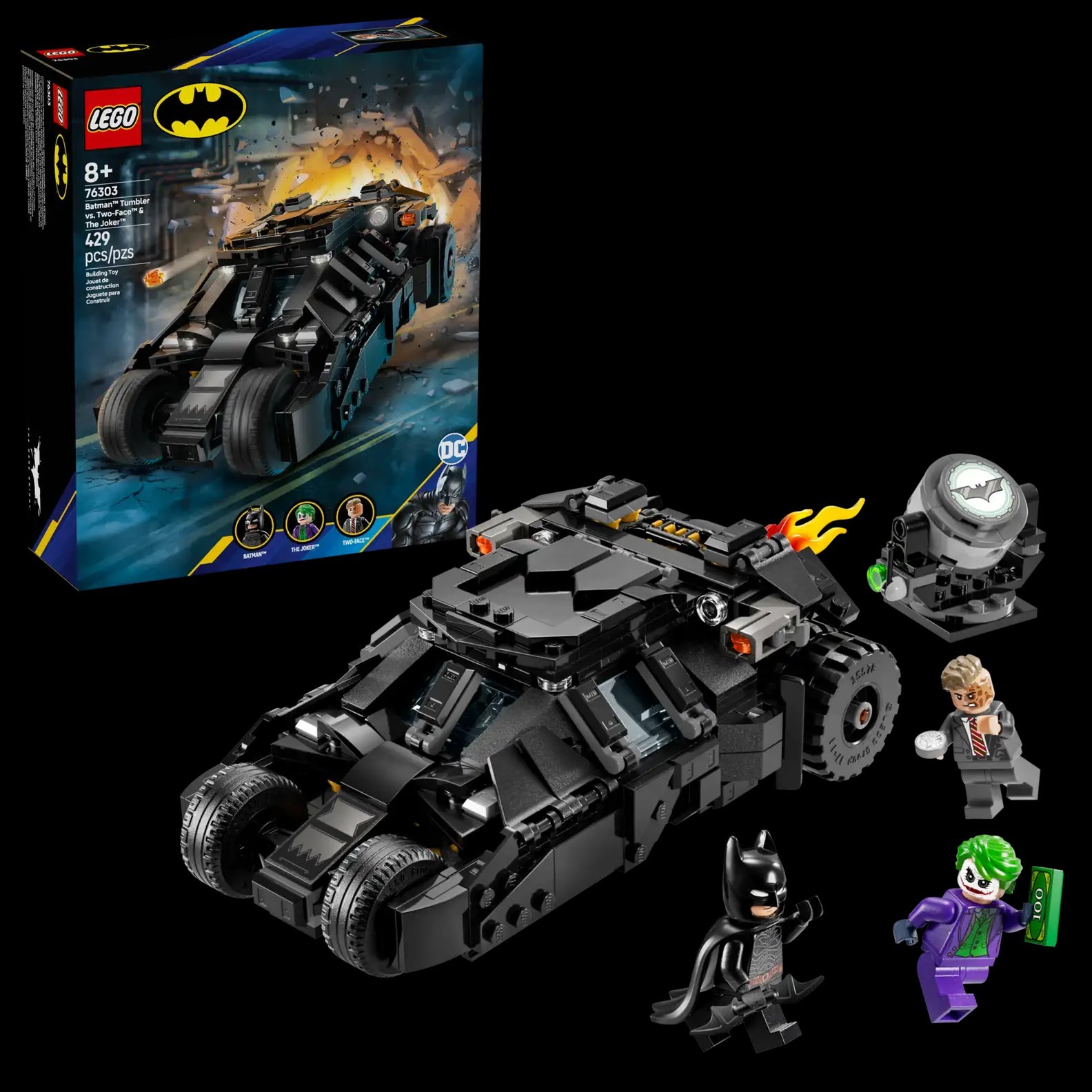LEGO DC 76303 Batman Tumbler vs. Two-Face & The Joker Set