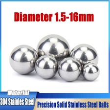 304 Stainles Steel Ball Dia 1.5mm-16mm High Precision Bearing Balls Smooth Ball