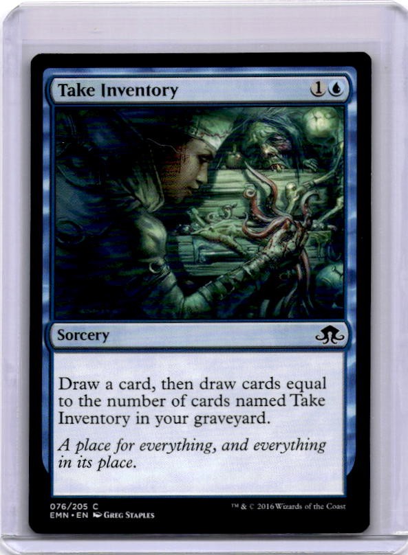 Eldritch Moon #76 Take Inventory