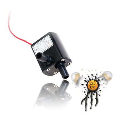 12V Wasserpumpe 3.6W 240 l/h Teichpumpe Tauchpumpe AD20P-1230C DC30A