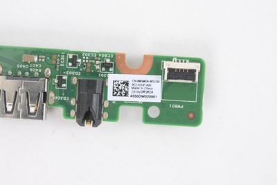 Lot of 2 Dell Inspiron 11 3185 USB Audio Port IO Circuit Board+Cable KY3GK M5MD4