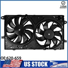 Engine Radiator Cooling Fan Assembly For 13-16 Chevrolet Malibu 2.0 2.5L 620-659