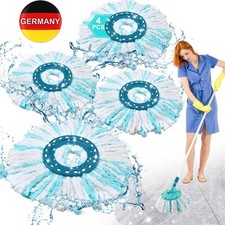 4 Stück Bodenwischer für Leifheit Clean Twist Disc Mop Ergo/Clean Twist Disc Mop