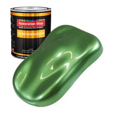 Medium Green Metallic 1 Gallon Urethane Basecoat Car Auto Body Paint