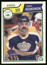 1983-84 O-Pee-Chee #161 Terry Ruskowski