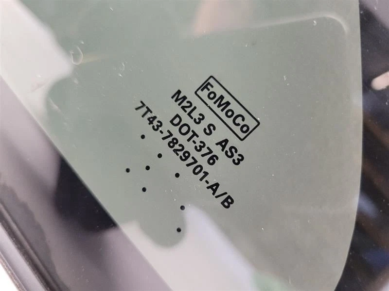 07-15 LINCOLN MKX LH Driver Cuarto de Vidrio Privacidad Tinte Moldura Brillante Foto 2 de 4