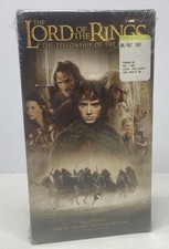 Lord of the Rings: the Fellowship of the Ring VHS, 2001 NEW Sealed