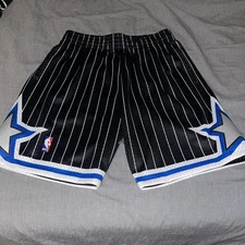 Hardwood Classics Mitchell & Ness Swingman NBA Shorts Orlando Magic.  Size Med.