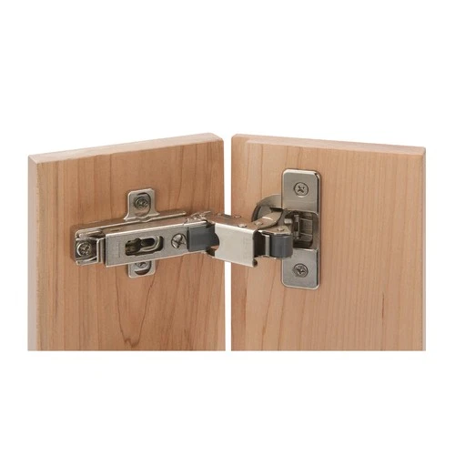 Salice 110 Degree Soft Close 3/8" Lipped Hinge - Nickel Finish - Pair